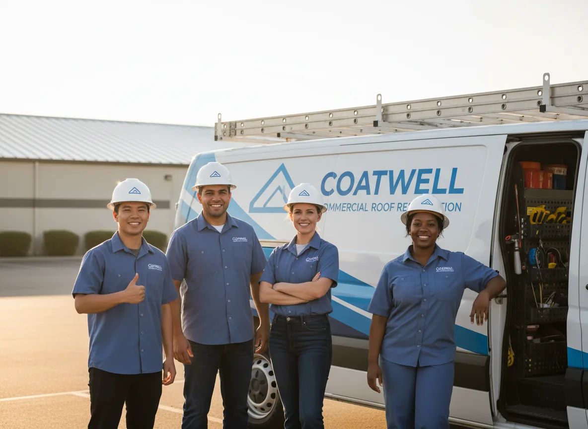 Commercial roof coating company in Lacon, IL